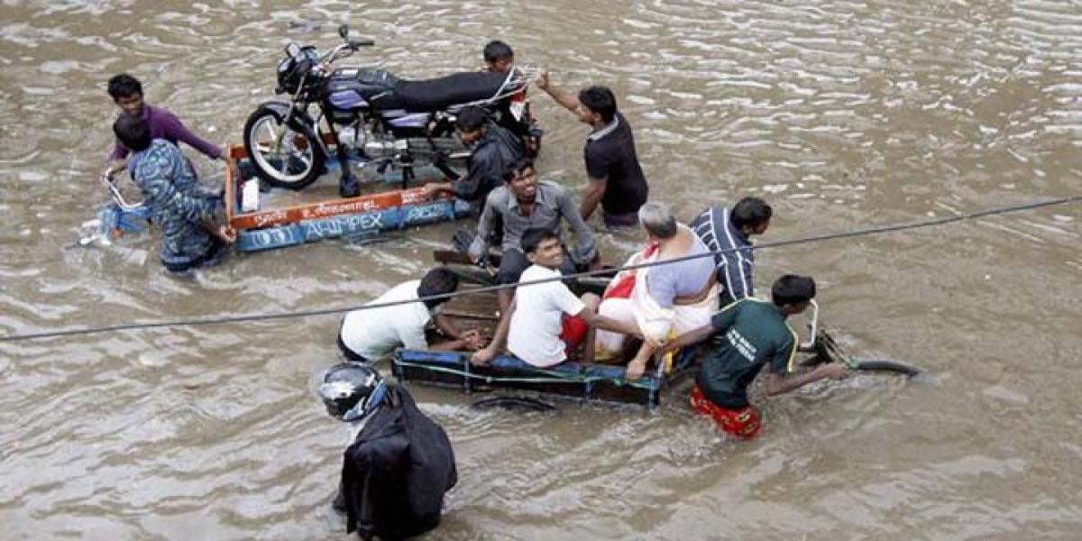 Schools and colleges closed as heavy rains pound Tamil Nadu